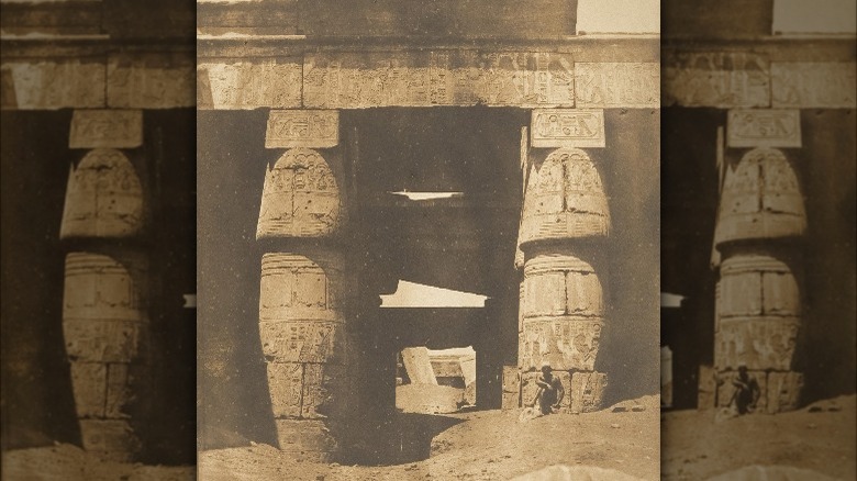 interior of the Temple of Khonsu