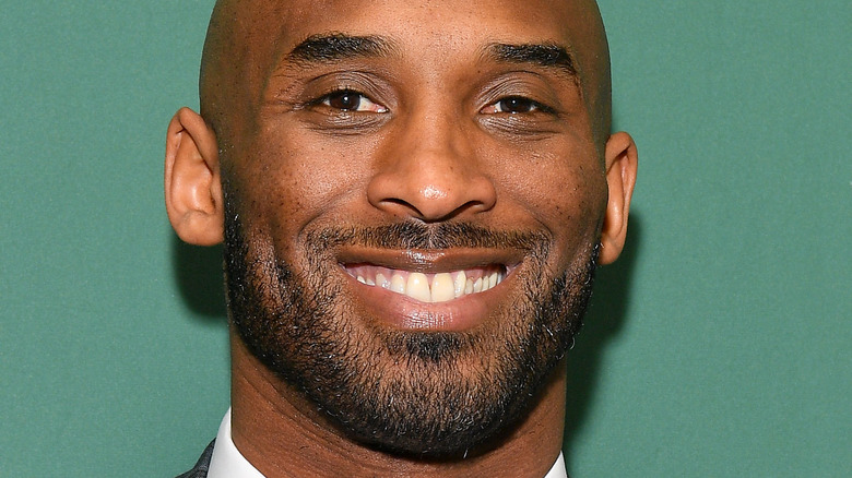 Kobe Bryant smiling