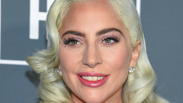 Lady Gaga smiling