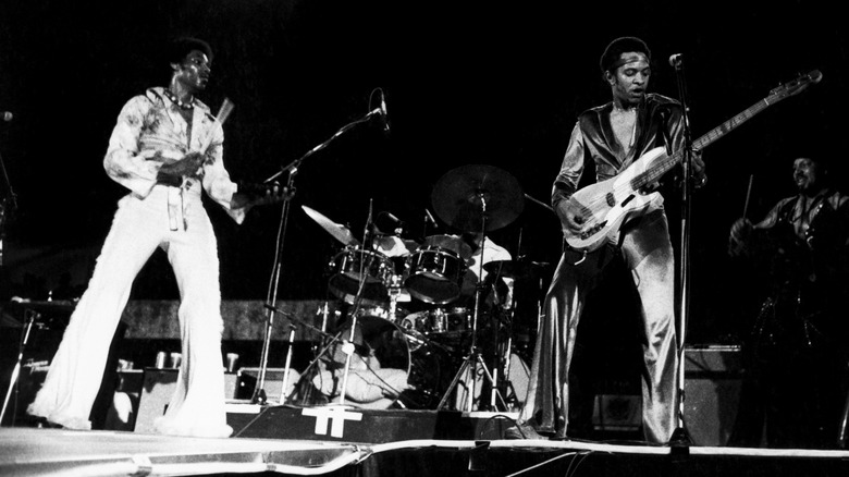The Meters performing on stage