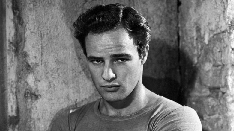 marlon brando as stanley kowalski in streetcar named desire