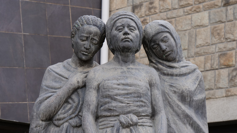 monument to red terror martyrs in addis ababa
