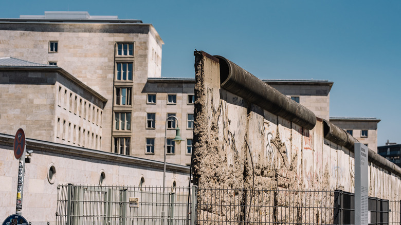 surviving fragment of berlin wall