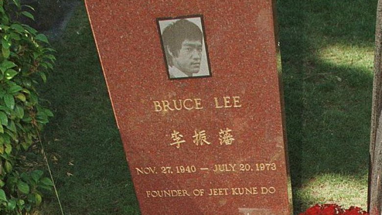 Bruce Lee, gravestone