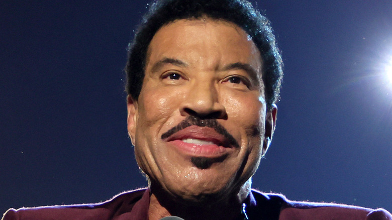 Lionel Richie at his induction into the Rock and Roll Hall of Fame