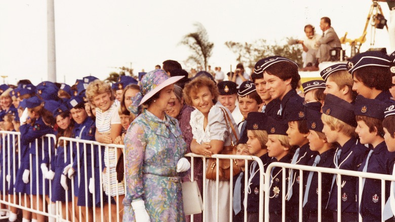 Elizabeth II in 1982 Brisbane