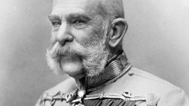 Emperor Franz Josef of Austria, in uniform, 1903
