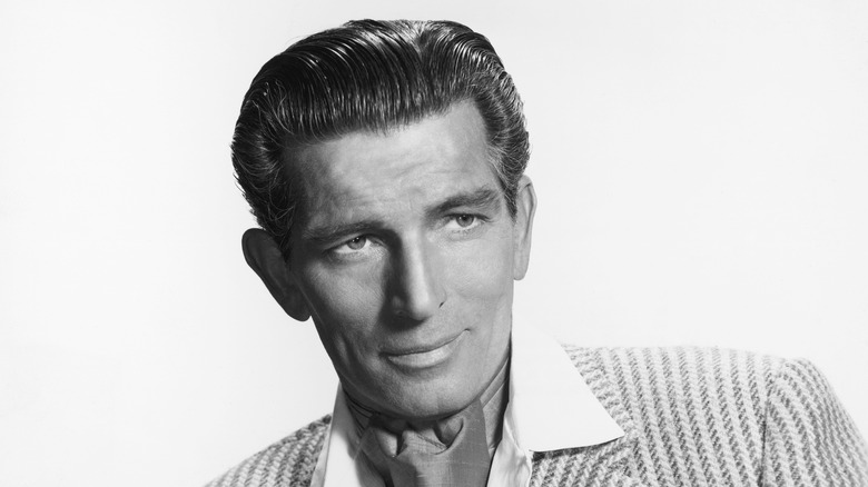 michael rennie slicked hair smoldering