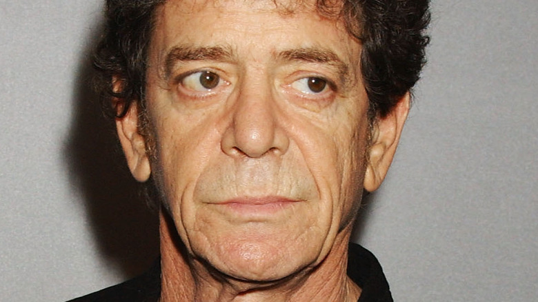 Lou Reed serious