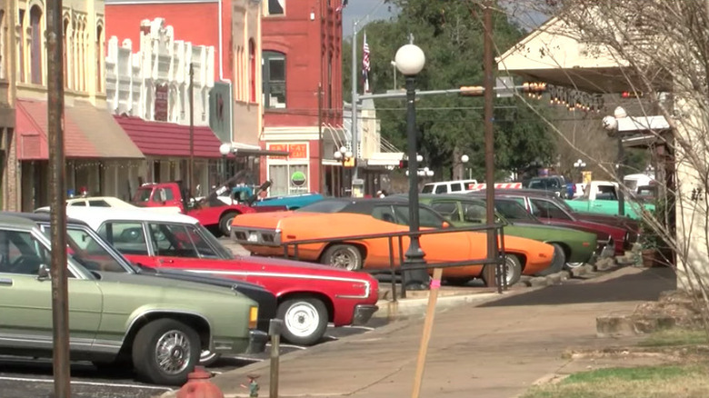 cars parked in Wylie, Texas