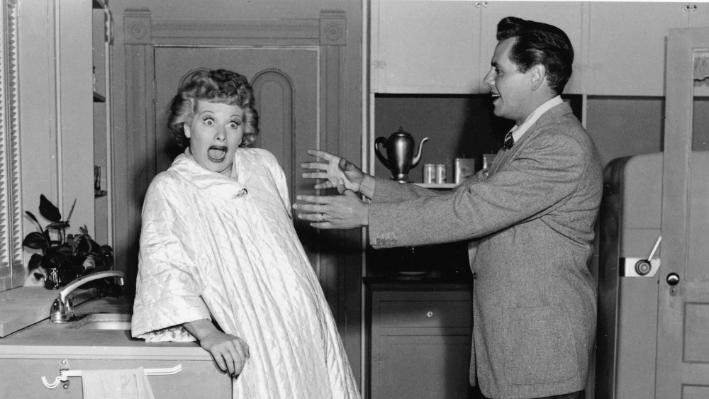 Lucille Ball and Desi Arnaz