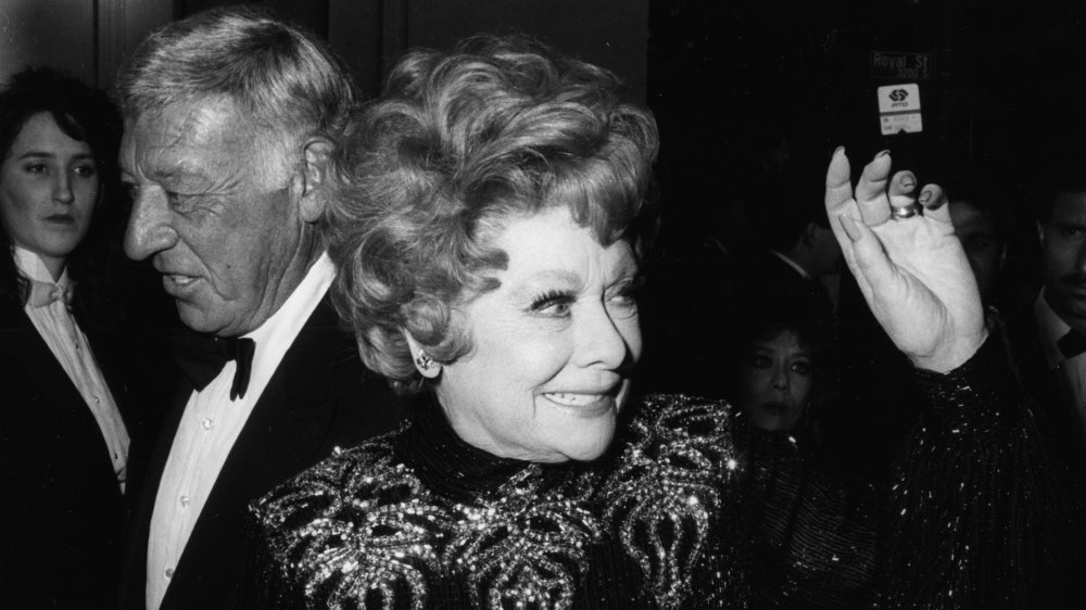 Lucille Ball and Gary Morton