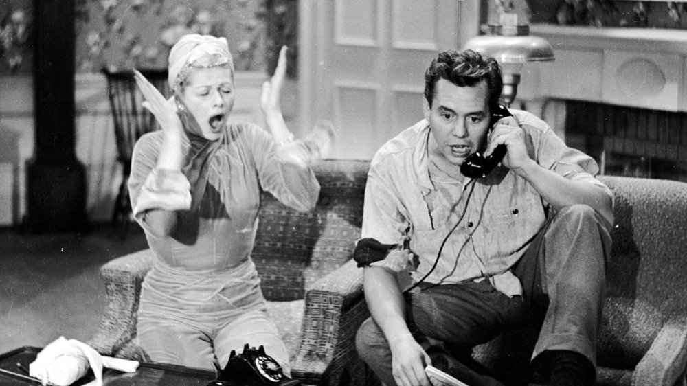Lucille Ball and Desi Arnaz