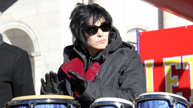 Joan Jett at the Macy's Thanksgiving Day parade