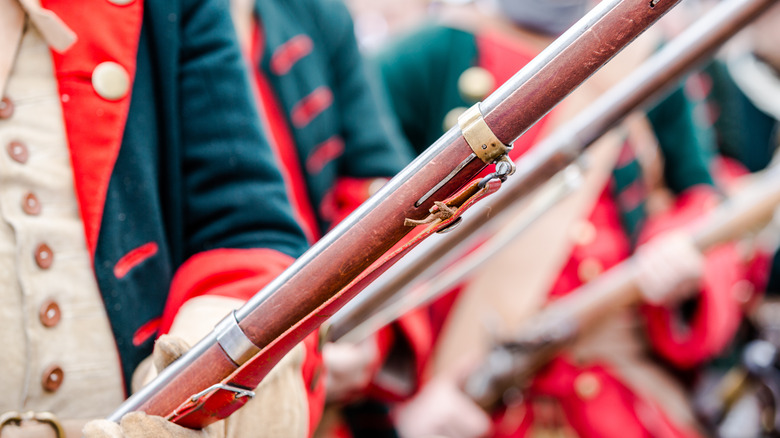 revolutionary war musket