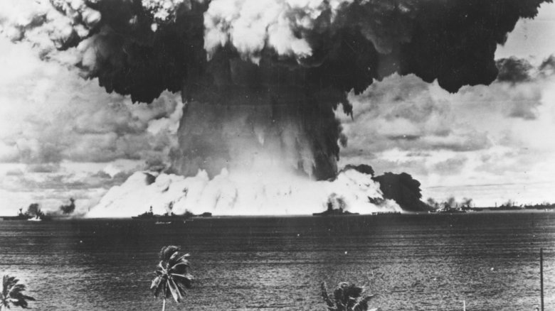 Nuclear test at Bikini Atoll