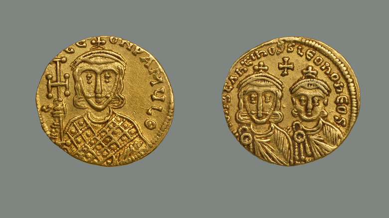 Ancient gold coins