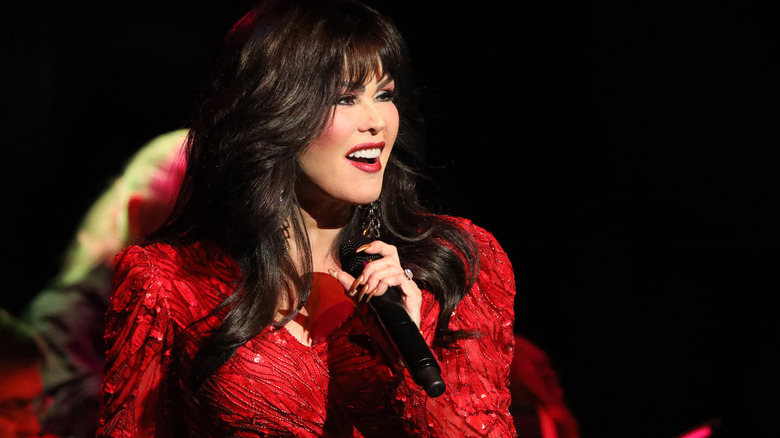 Marie Osmond performing on stage