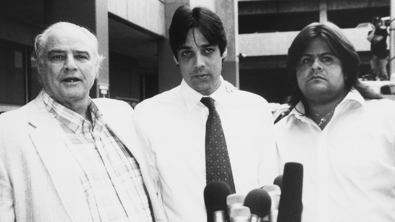 Marlon, Christian, and Miko Brando