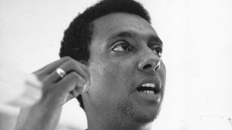 stokely carmichael raised hand ring