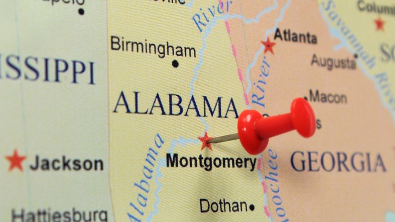 map of montgomery alabama