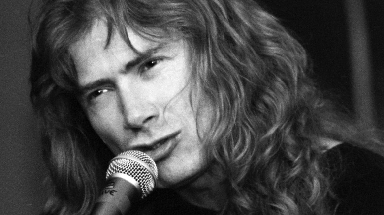 Dave Mustaine close-up