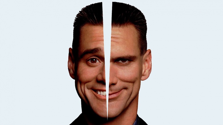 split personality jim carrey