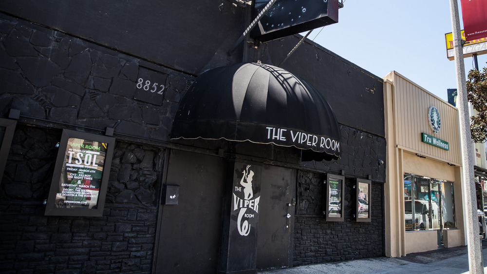 Viper Room door with black awning 