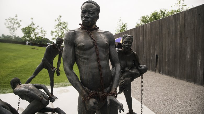 slavery statue