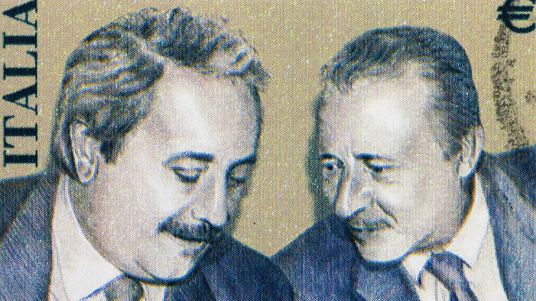 Falcone and Borsellino stamp