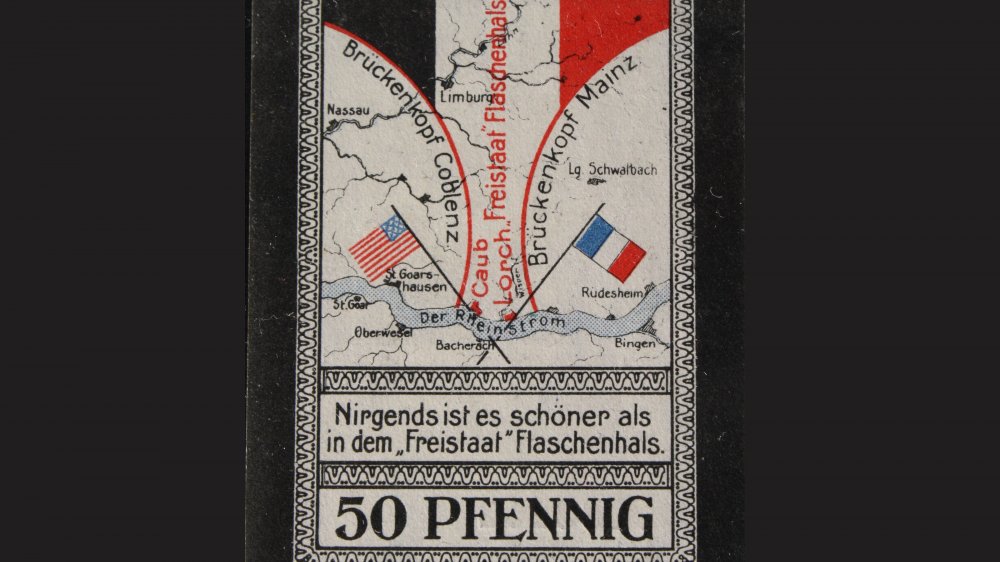 Emergency money issued by the Free State of Bottleneck