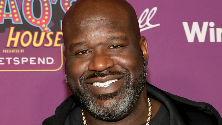 Shaquille O'Neal close up