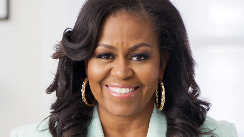 Michele Obama close-up