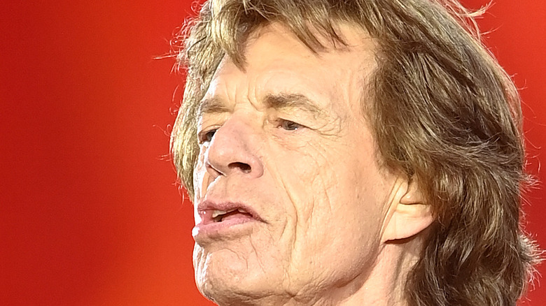 Mick Jagger onstage