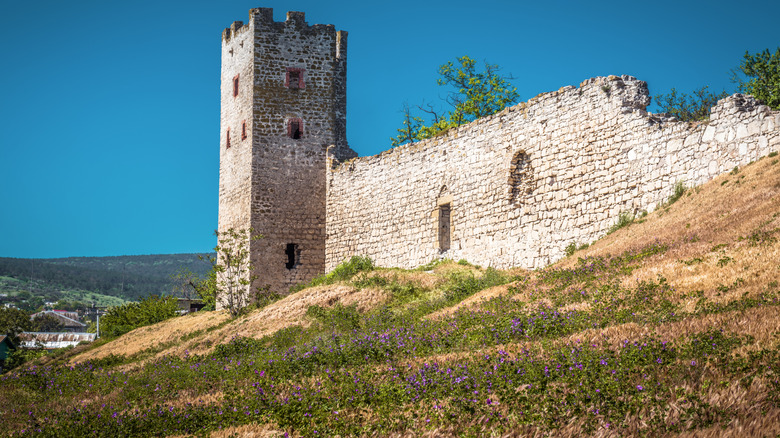 ruins of fortress of Kaffa