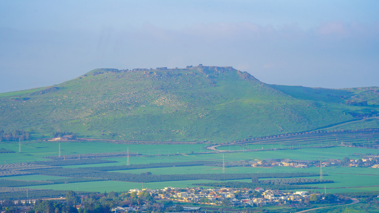 landscape near the horns of hattin