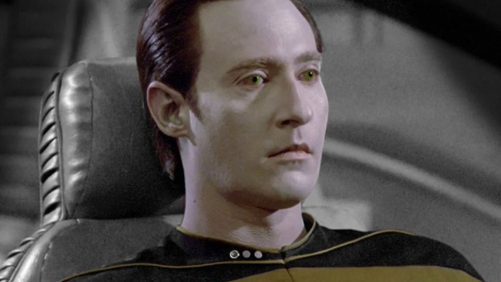 Brent Spiner as Data in Star Trek: The Next Generation