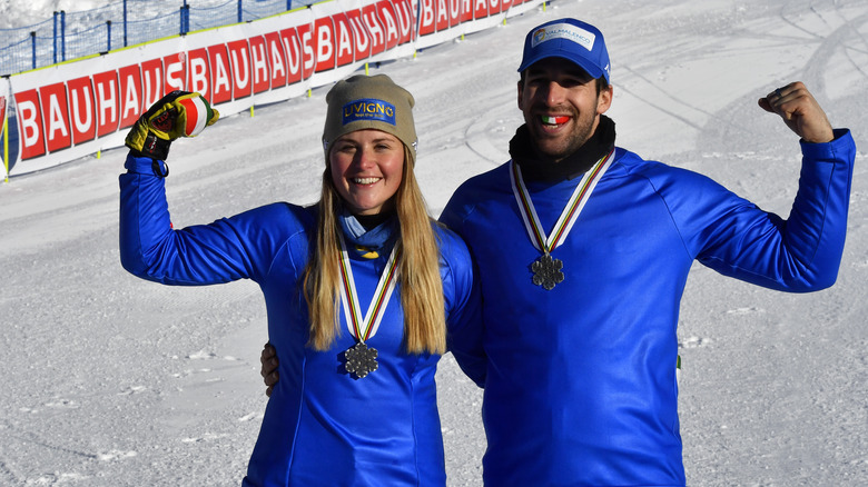 italian mixed snow cross competitors