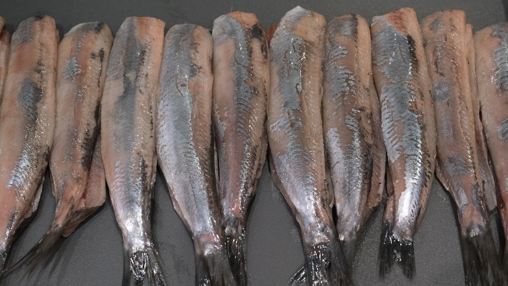 Herring on display