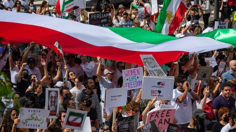 Protests for Iran in LA