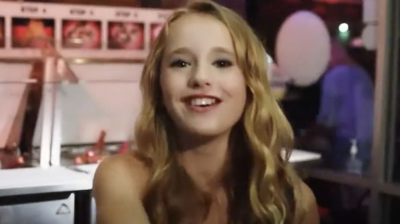 Alison Gold in "Chinese Food" music video