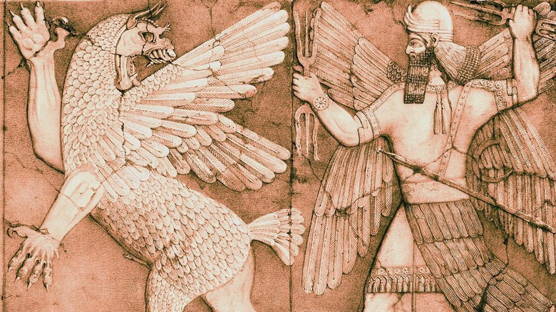 marduk fights tiamat