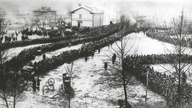 Russian POWs captured at Tannenberg 