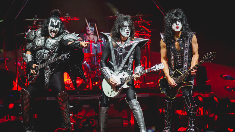 KISS onstage