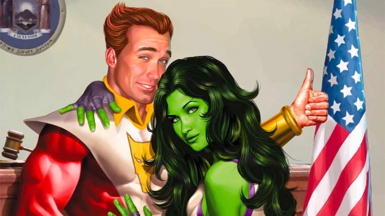 Starfox and She-Hulk