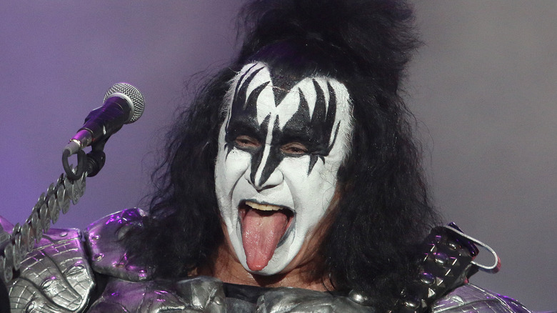 Gene Simmons Kiss tongue