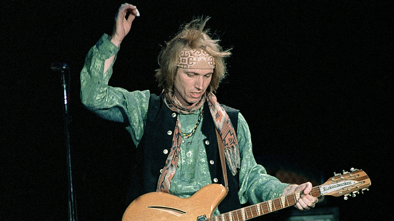 tom petty performs on stage