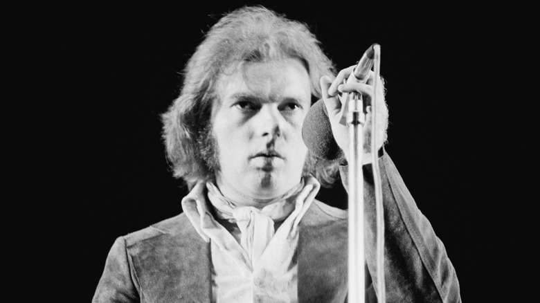 Van Morrison onstage in the 1970s