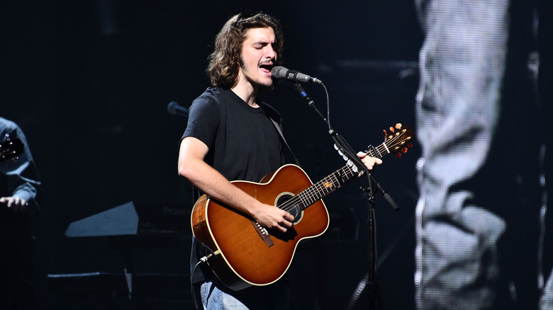 Deacon Frey performing with the Eagles