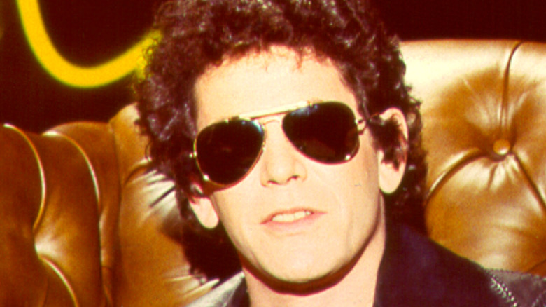 Lou Reed in sunglasses